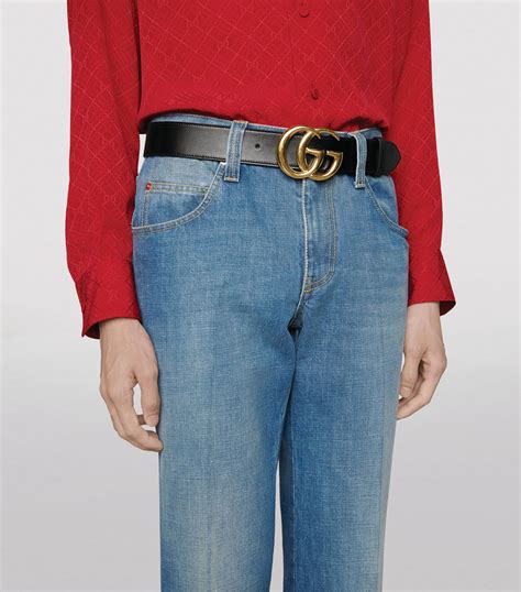 gucci gg marmont wide belt|gucci marmont belt men.